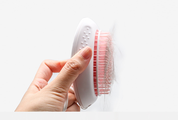 Pet Grooming Brush for White Cat Hair Removal