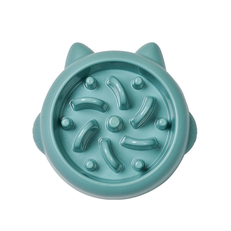 Pet Slow Feeder Bowls for Dogs and Cats - Anti-Choking and Anti-Gulping Feeding Dish