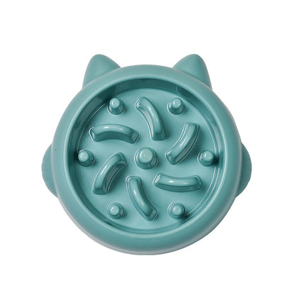 Pet Slow Feeder Bowls for Dogs and Cats - Anti-Choking and Anti-Gulping Feeding Dish