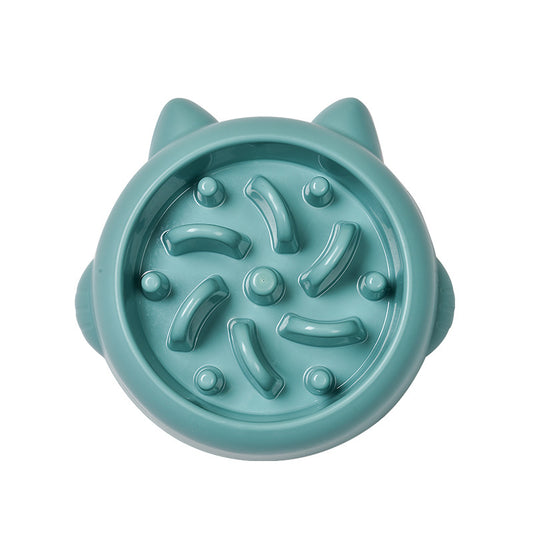 Pet Slow Feeder Bowls for Dogs and Cats - Anti-Choking and Anti-Gulping Feeding Dish