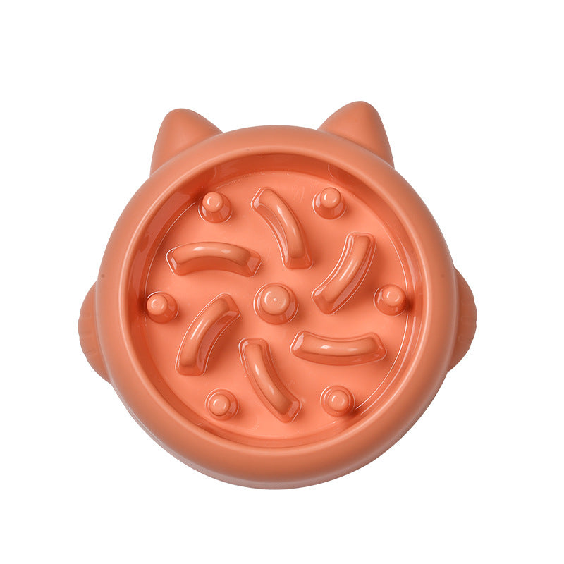 Pet Slow Feeder Bowls for Dogs and Cats - Anti-Choking and Anti-Gulping Feeding Dish