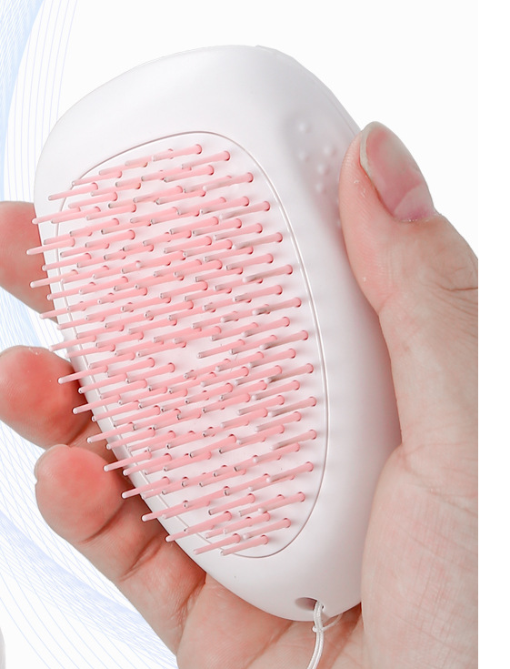 Pet Grooming Brush for White Cat Hair Removal