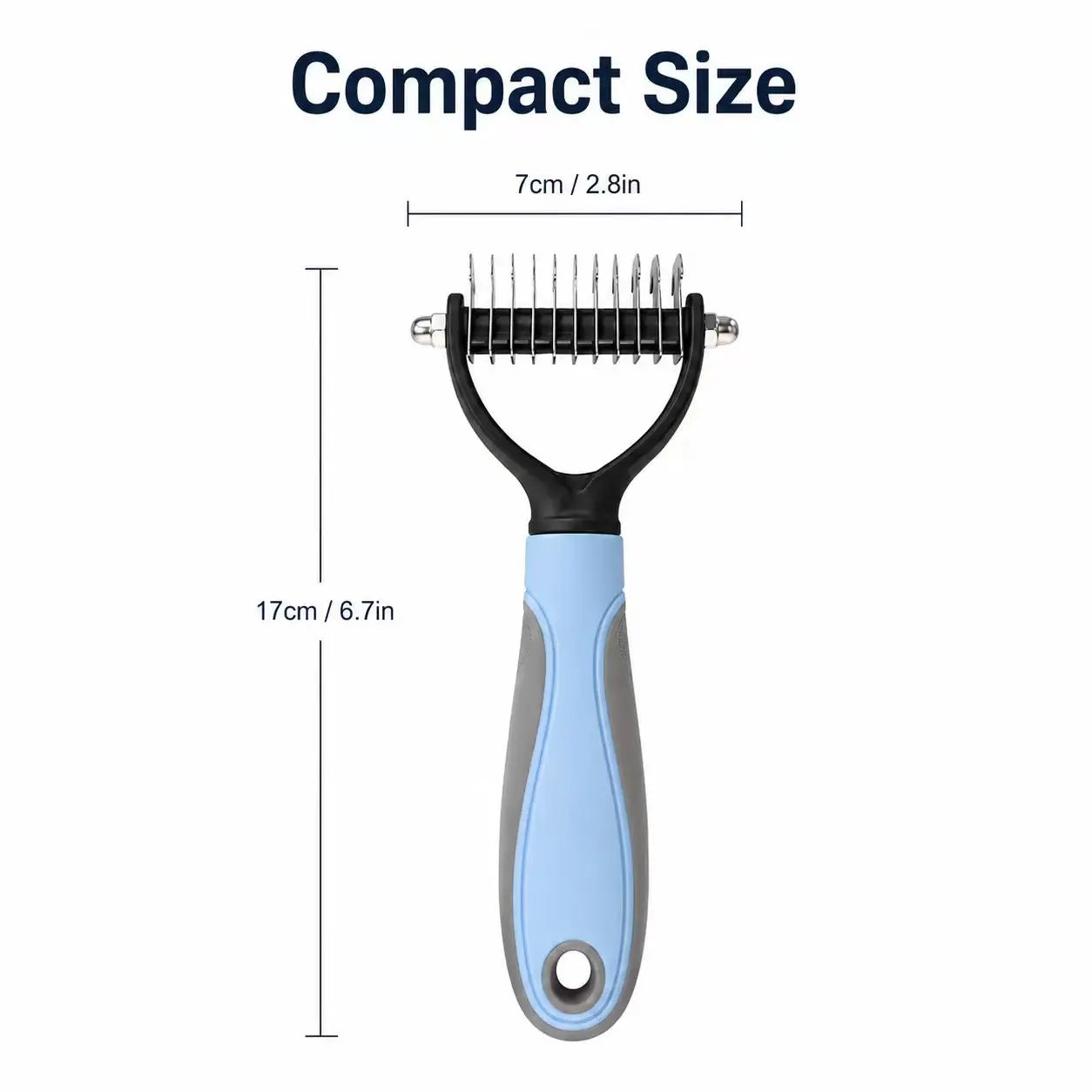 Pet Knotter Dog Grooming Hair Removal Pet Toolshair Removal Comb Brush Double Sided Pet Supplies